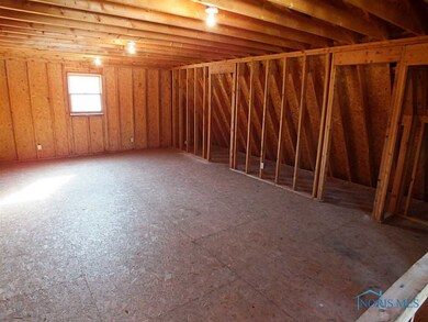 Garage (Interior). Upstairs Loft