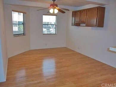 Formal dining ell off kitchen with maple hardwood 