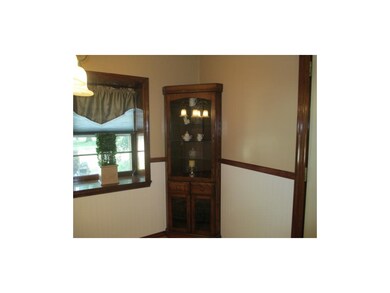 Built in curio cabinet