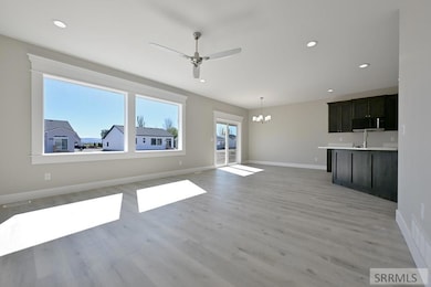 Great Room to Kitchen/Dining Area