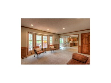Great Room opens to Kitchen and Deck