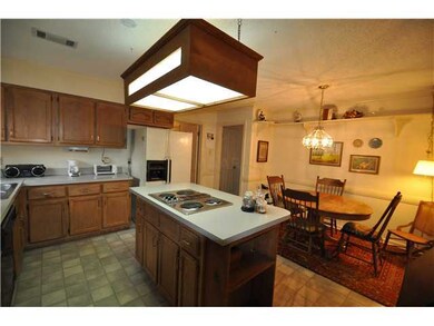 This kitchen offers a great traffic flow.  There i