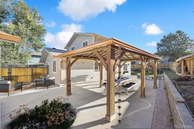 Patio/Dining Pavilion/Firepit Virtually Staged