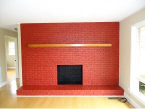 Fireplace in Living area