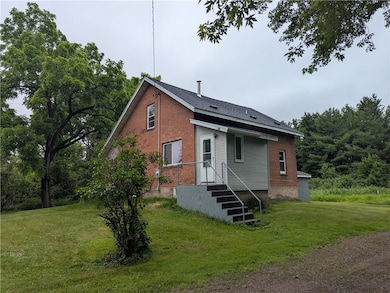 View from driveway