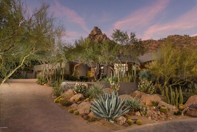 Exterior with Pinnacle Peak