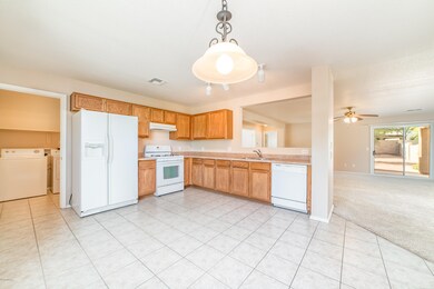 Open concept kitchen