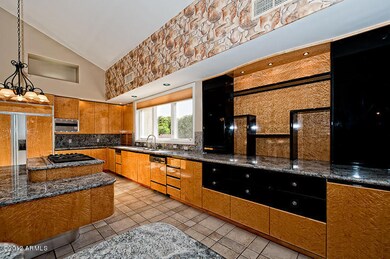 Kitchen and Black Cabinets