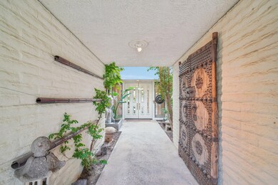 Front courtyard