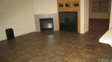 Open Family Room with Slate Tile