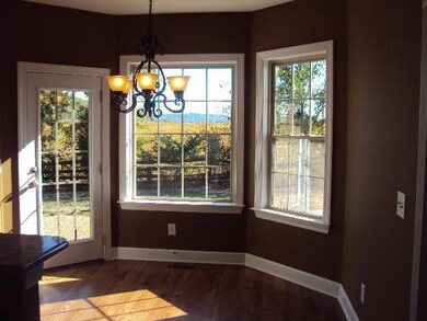 Beautiful Bay window in Breakfest Nook.  Great views of the rolling hills and the Baskins Farm!  PICTURE FOR REPRESENTATION PURPOSES ONLY.