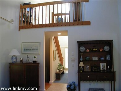 Open second floor hallway