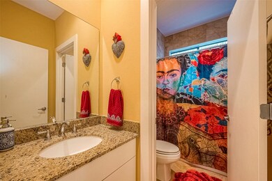 First floor full bathroom.