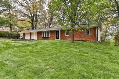 Beautiful front yard with new sod throughout.