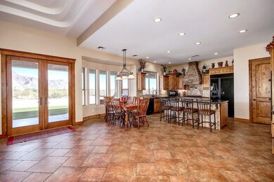dining and kitchen