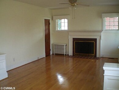 Den/Family/Great Room - Wood valences, and brick f