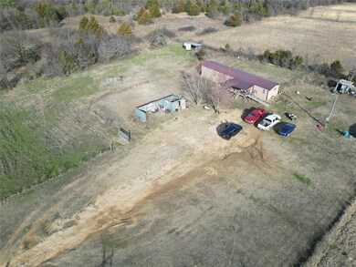 Drone / aerial view with a rural view