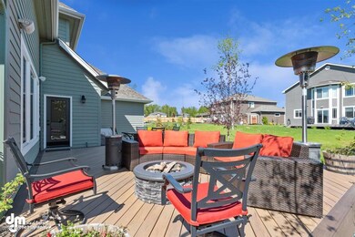 Back Deck with Fire Pit