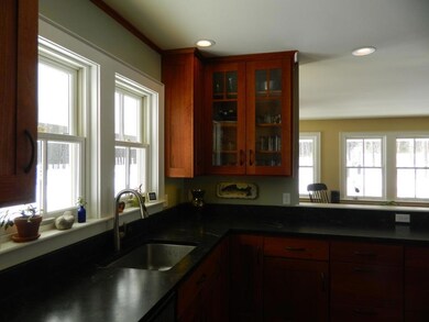 Beautiful, honed granite counter tops
