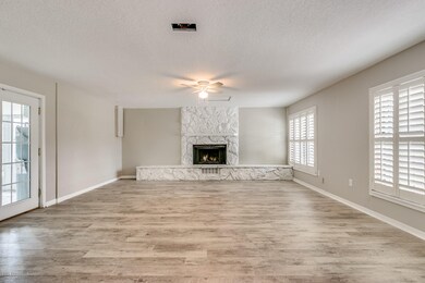 Wood Burning Fireplace