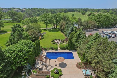 View of outdoor living/golf course