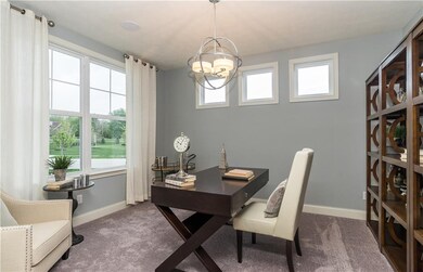 Photo is of a model or similar home.