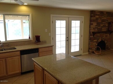 Mcnair kitchen fireplace