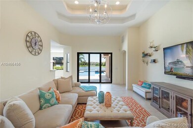 The Great Room boasts spectacular views of the poo