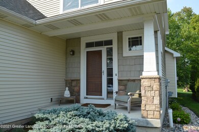 Covered front entry