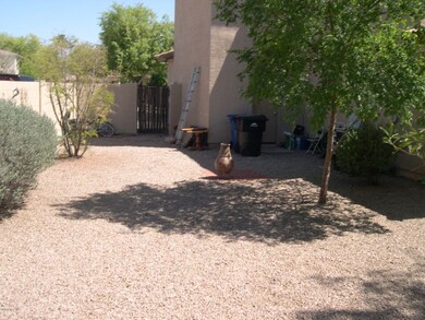 N Back yard looking w to e
