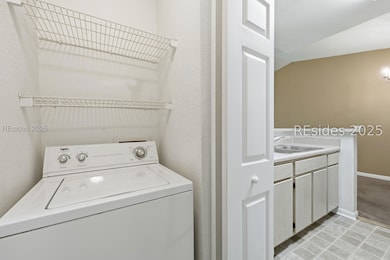 Laundry room.