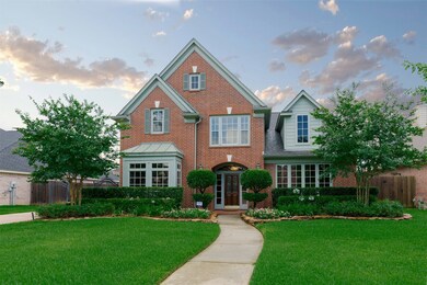 13531 Missarah sits on a quiet street in the golf course community of Longwood Village. The detached garage has a long driveway and plenty of parking.  The driveway gate encloses a perfect area to play basketball or ride bikes.