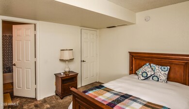 BEDROOM w/LARGE WALK-IN CLOSET