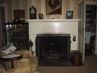 living room fireplace