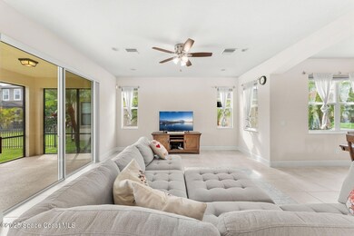 Looking toward the family area