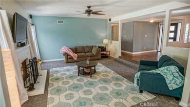 Main house- Living room to front door