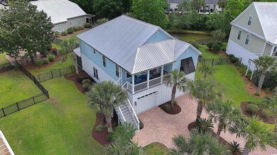 Aerial view of property and surrounding area