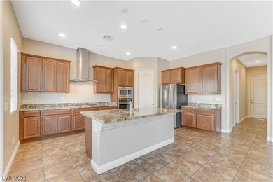 Chef's Kitchen with granite counters, GE Stainless
