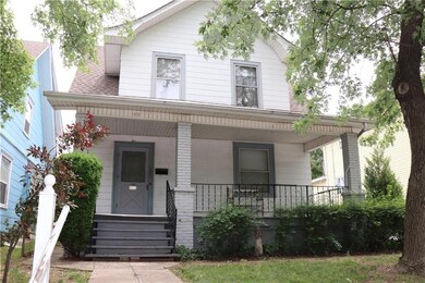 Welcome home!  Terrific front porch for evening re