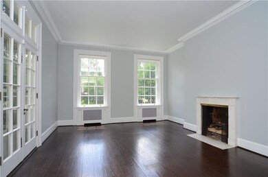 The living room is beautifully appointed with high