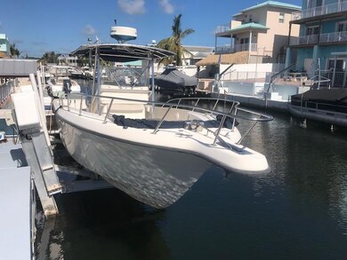 Boat Lift and canal view