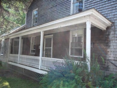 Left side porch