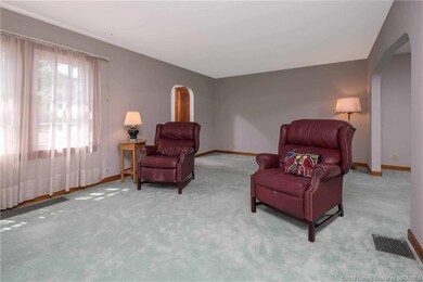 Foyer and Coat Closet in background