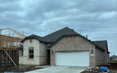 One story home with 3 bedrooms, 2.5 baths, and 3 c