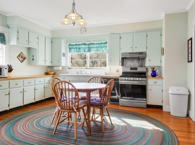 Bright, sunny kitchen