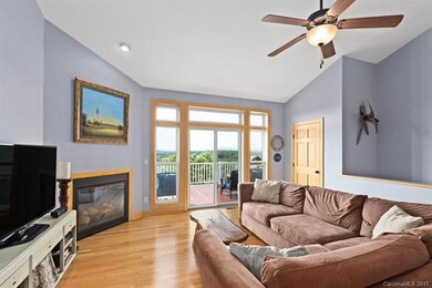 Doors Open to Upper Deck and Mountain Views