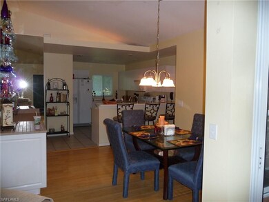 Dining area and dry bar