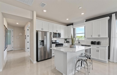 Model Home Design Only. Pictures and furnishings are for illustrative purposes only. Elevations, colors and options may vary. Furniture is for model home staging only.