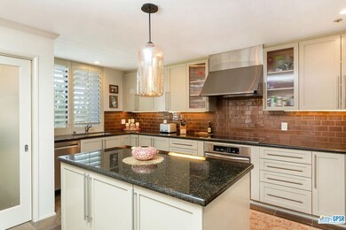 Kitchen with island