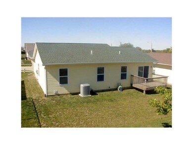 Yard. Rear yard.Large deck.